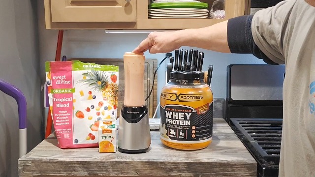 Amazon.com: La Reveuse Smoothies Blender Personal Size 300 Watts