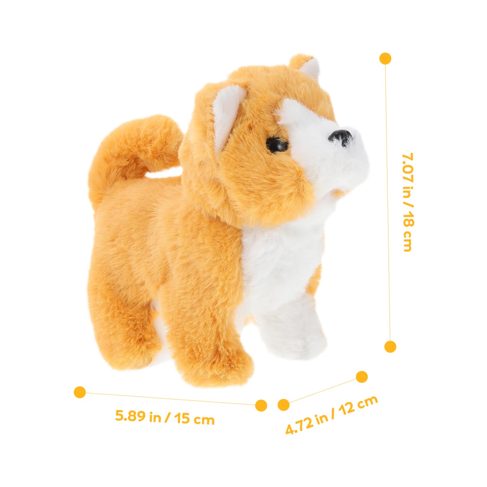 SUPVOX Educational Toy for Boys and Girls Simulation Dog Plaything Pet Dog Toy Sounds Movement