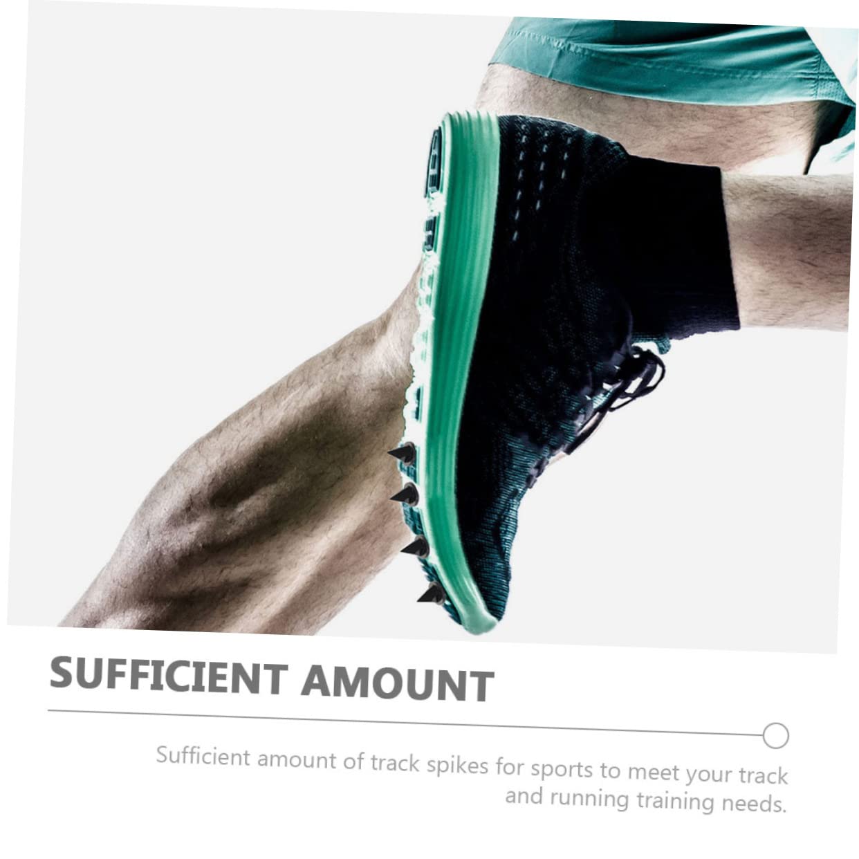 SUPVOX Picchi Sportivi Punte Delle Scarpe Punte Da Trekking Punte Da Fondo Picchi Di Corsa Punte Di Ricambio Per Scarpe Tacchetti Per Scarpe Da Pista Acciaio