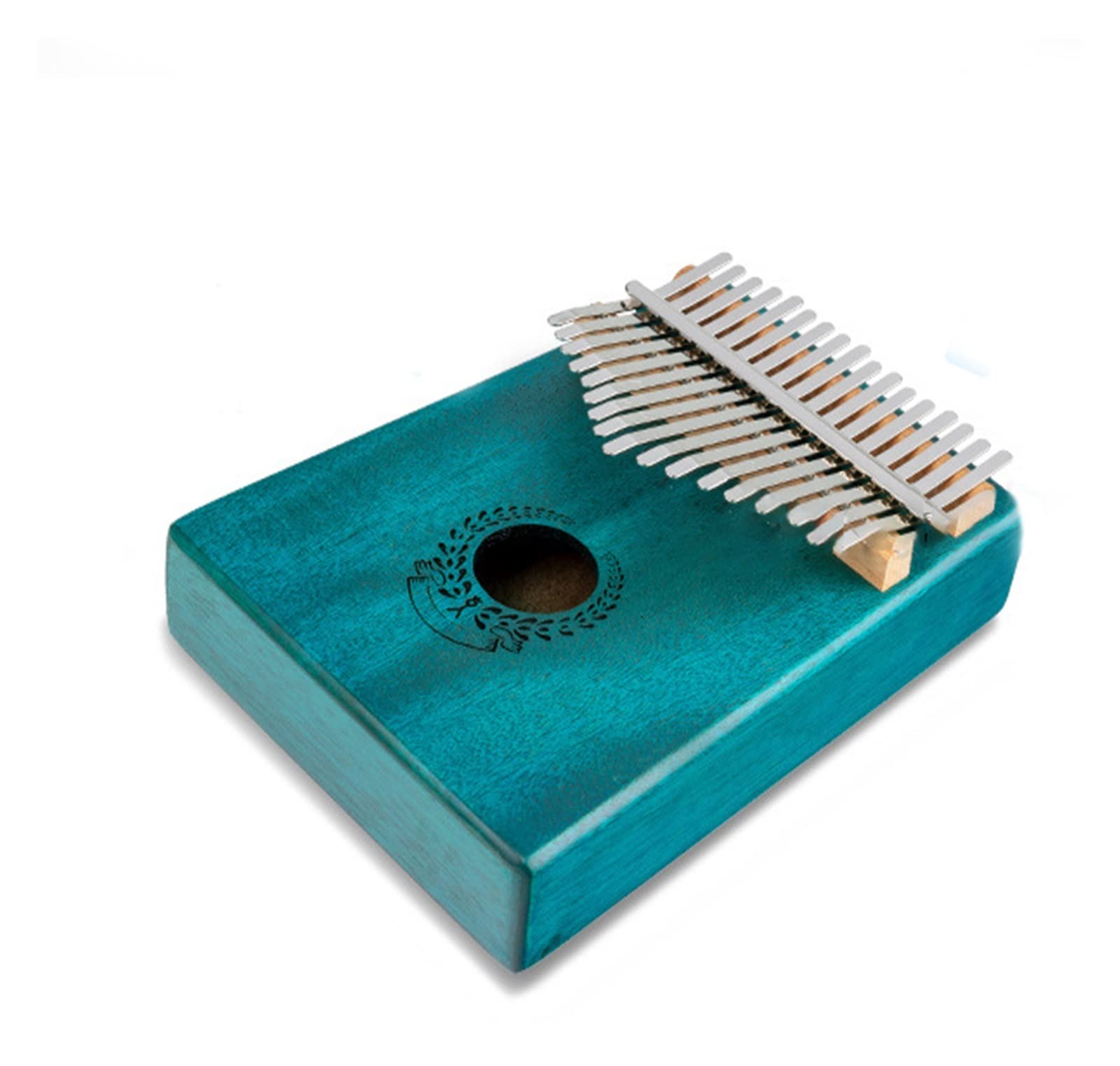 Kalimba Daumenklavier Kalingba 17 Töne Anfänger Fingerklavier Musikinstrument Mahagoni