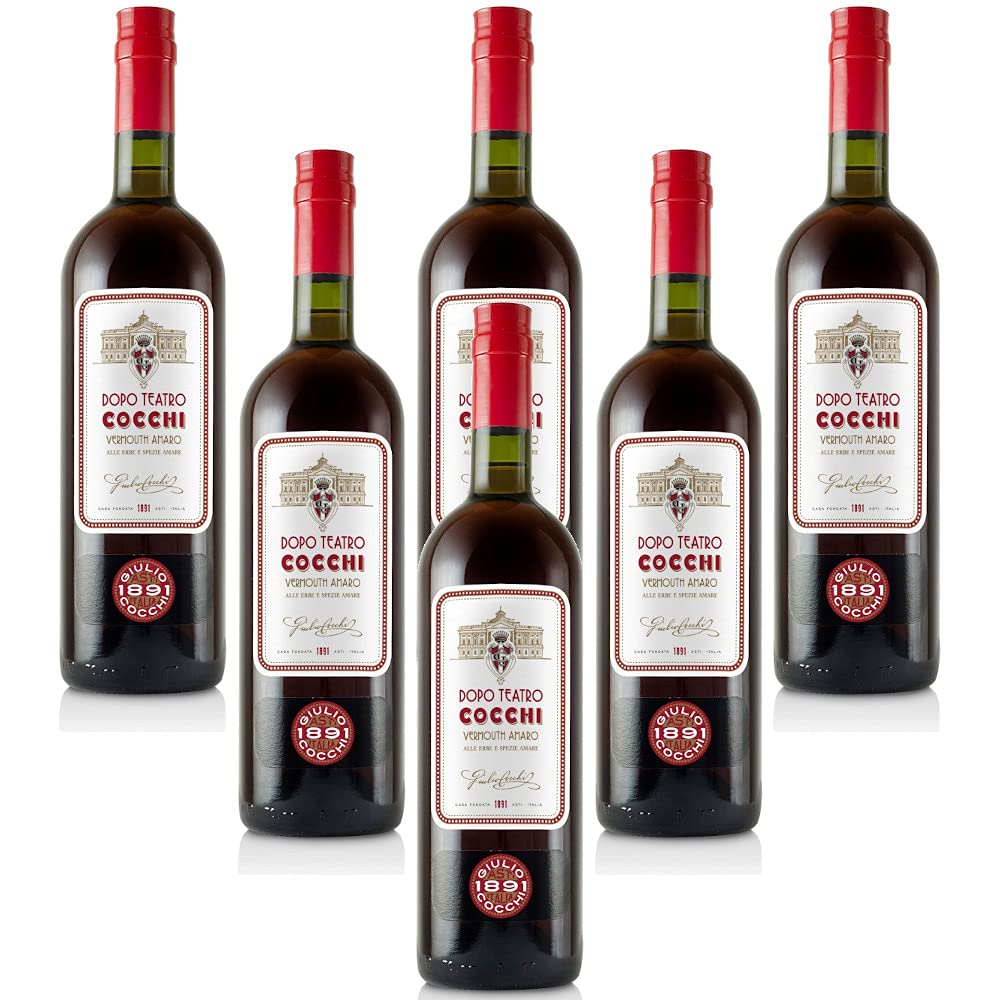 Dopo Teatro Amaro Vermouth di Torino Vermouth (6 Flaschen 75 cl.)