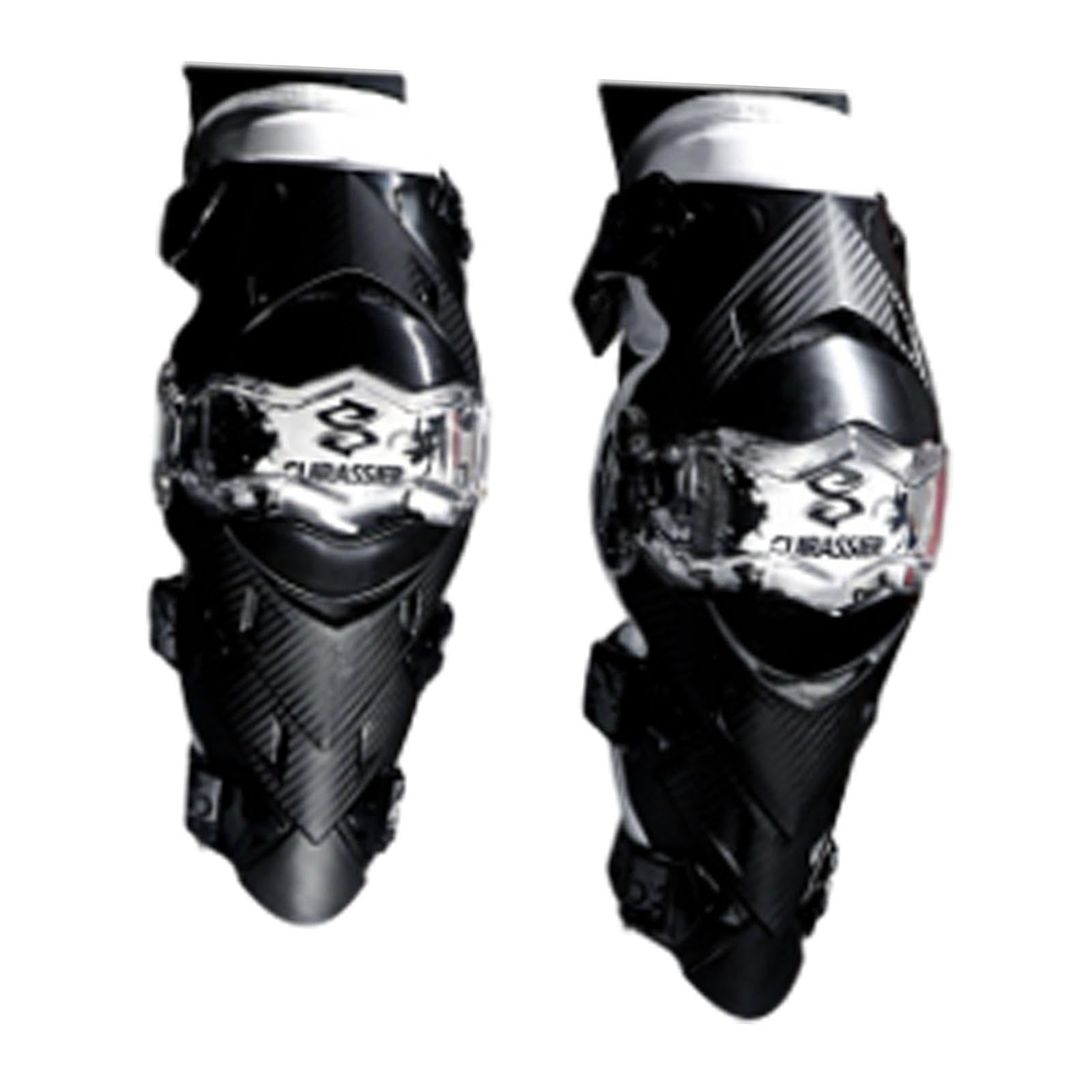 Protector de codo para motocicleta con placas PE coderas motocross ciclismo 2 ud 7