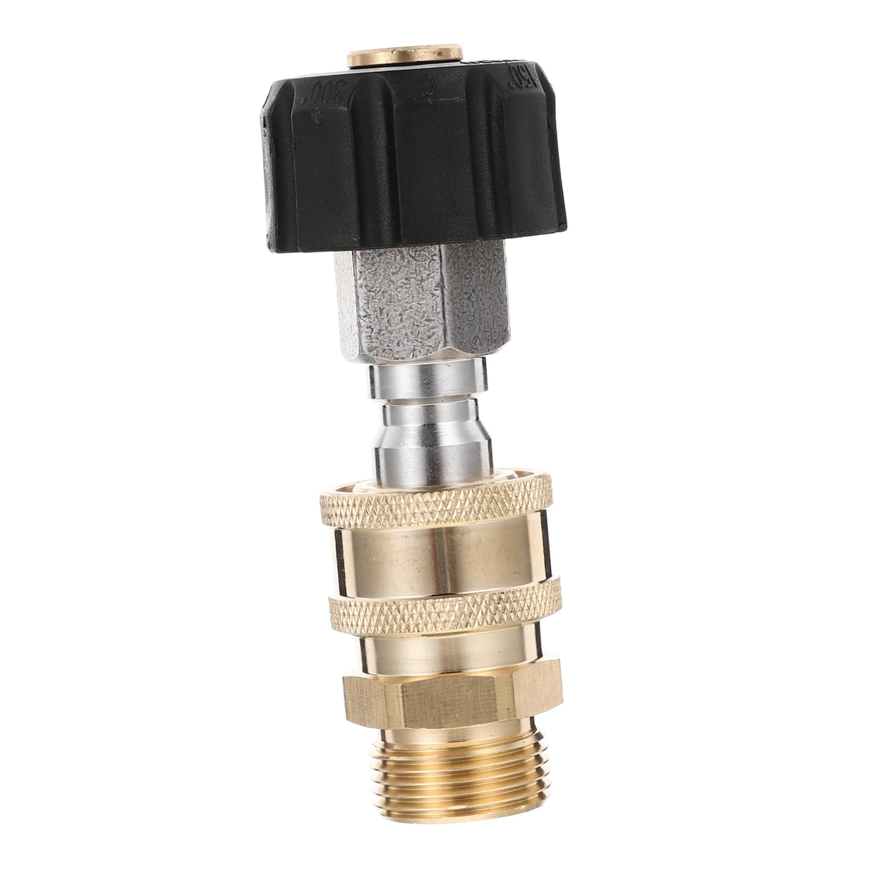 UKCOCO 3 Juegos De Adaptadores Macho De Función Rápida Adaptador En Y Conector para Hidrolavadora Conector De Manguera De Alta Presión Acoplador para Hidrolavadora Conector De
