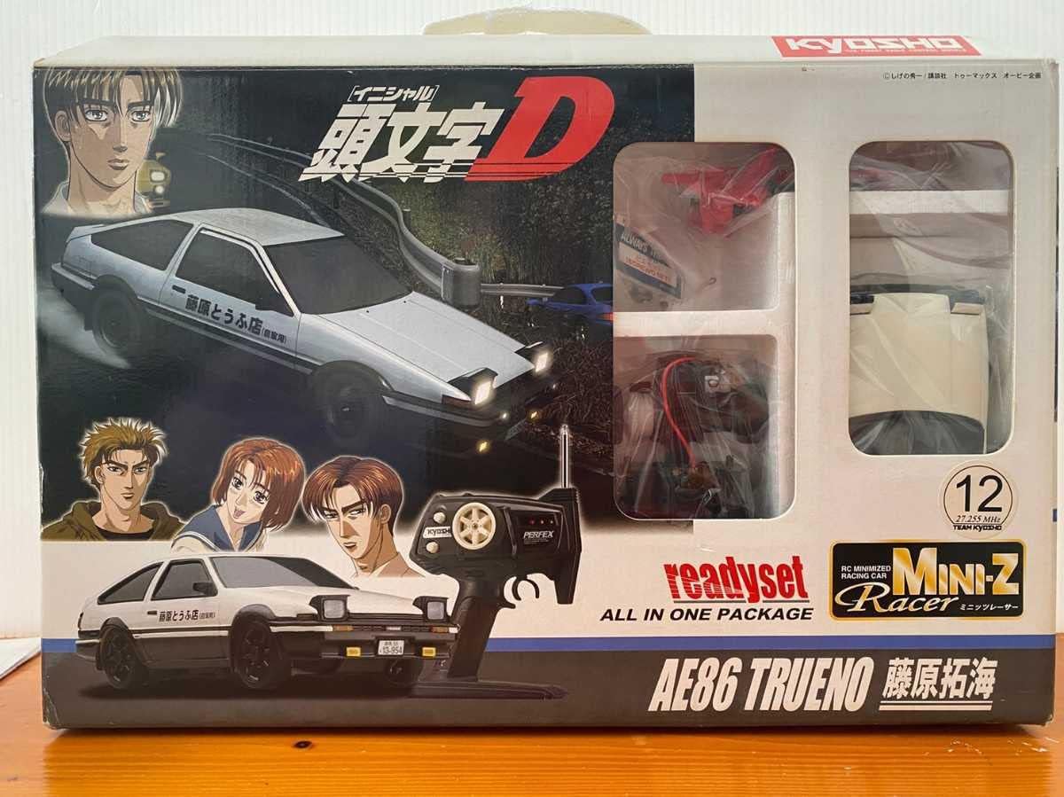 Amazon ミニッツレーサー 頭文字D AE86 トレノ 藤原拓海 RC ドリフトパッケージライト タカラトミー ラジコン 未走行未使用