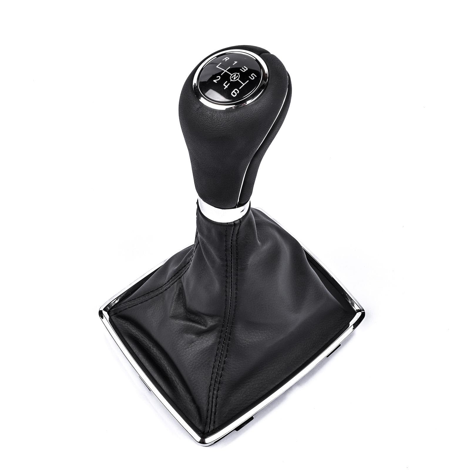 ZINSAN Pomo de Palanca de Cambios de 6 velocidades for Mercedes Clase C W204 S204 401 C 63 180 200 220 230 250 280 300 320 350 2007-2015 [Replacement]