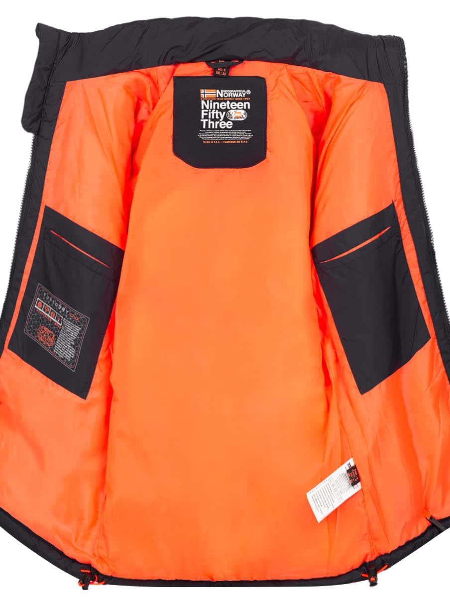 Geographical Norway Winter Jacke Parka Steppjacke Kapuzenjacke Outdoorjacke Warm gesteppt