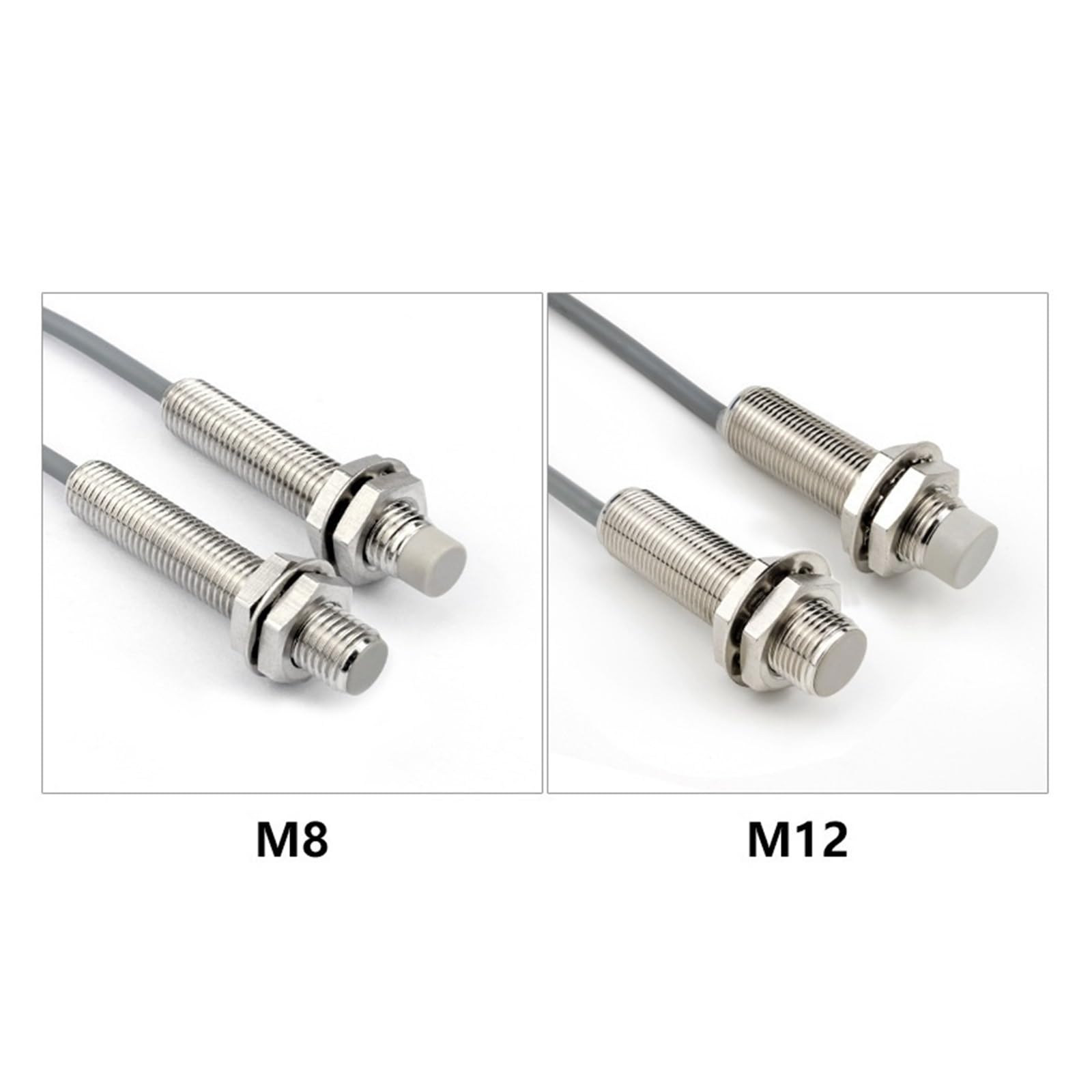 Näherungsschalter Inductive Proximity Switch Two Wire 24v Normally Open DC DC12V Switch Inductor Sensor(I1B0801CO)