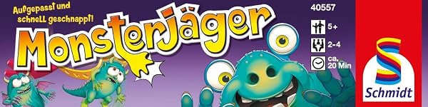 Schmidt Spiele 40557 Monsterjäger, Aktionsspiel, bunt - 2
