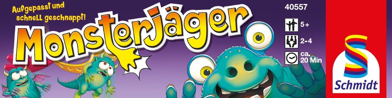 Schmidt Spiele 40557 Monsterjäger, Aktionsspiel, bunt - 3