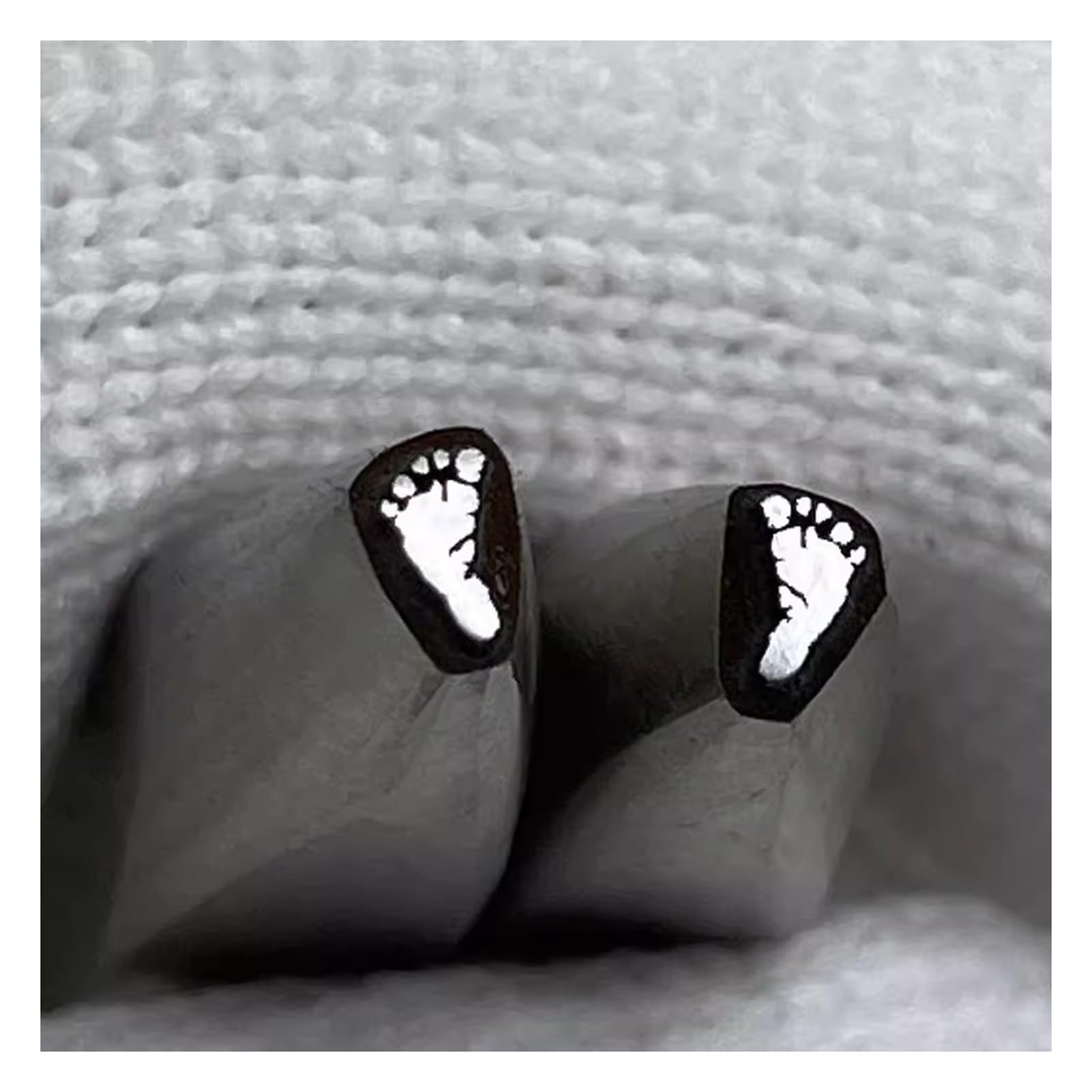 Timbri in Metallo Strumento per stampaggio di Metallo con Motivo a Impronta Creativa, Stampo per punzone in Acciaio per Gioielli in Oro e Argento da 2x4 mm