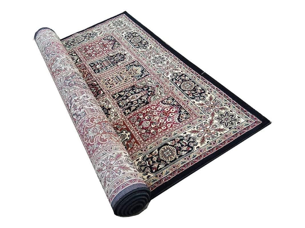 Sara Carpets Kashmiri Traditional Persian Design Carpet for Your Living Room and Bedroom and for Hall Size 4 X 6 Feet (60x180 cm) Blue AC32 (B0D5BTY9ZH) Amazon Price History, Amazon Price Tracker