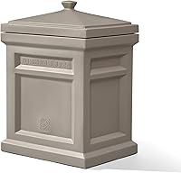 Vista 7 de Caja de entrega de paquetes Express de Step2, resistente a la intemperie, almacenamiento grande para exteriores, hecha de plástico duradero, sin