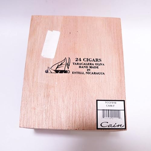 Miniatura 6 de Cain  Caja de madera recta ligera Habano 550 vacía para cigarros, 6.5 x 5.25 x 4 pulgadas