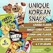K-Munchies Orion Turtle Chips - 6 Variety Packs, 49g - Choco Churro (2), Sweet Corn (2), and Flamin' Lime Korean (2) - Savory, Crispy Korean Snacks - On-The-Go Korean Corn Snack Chips