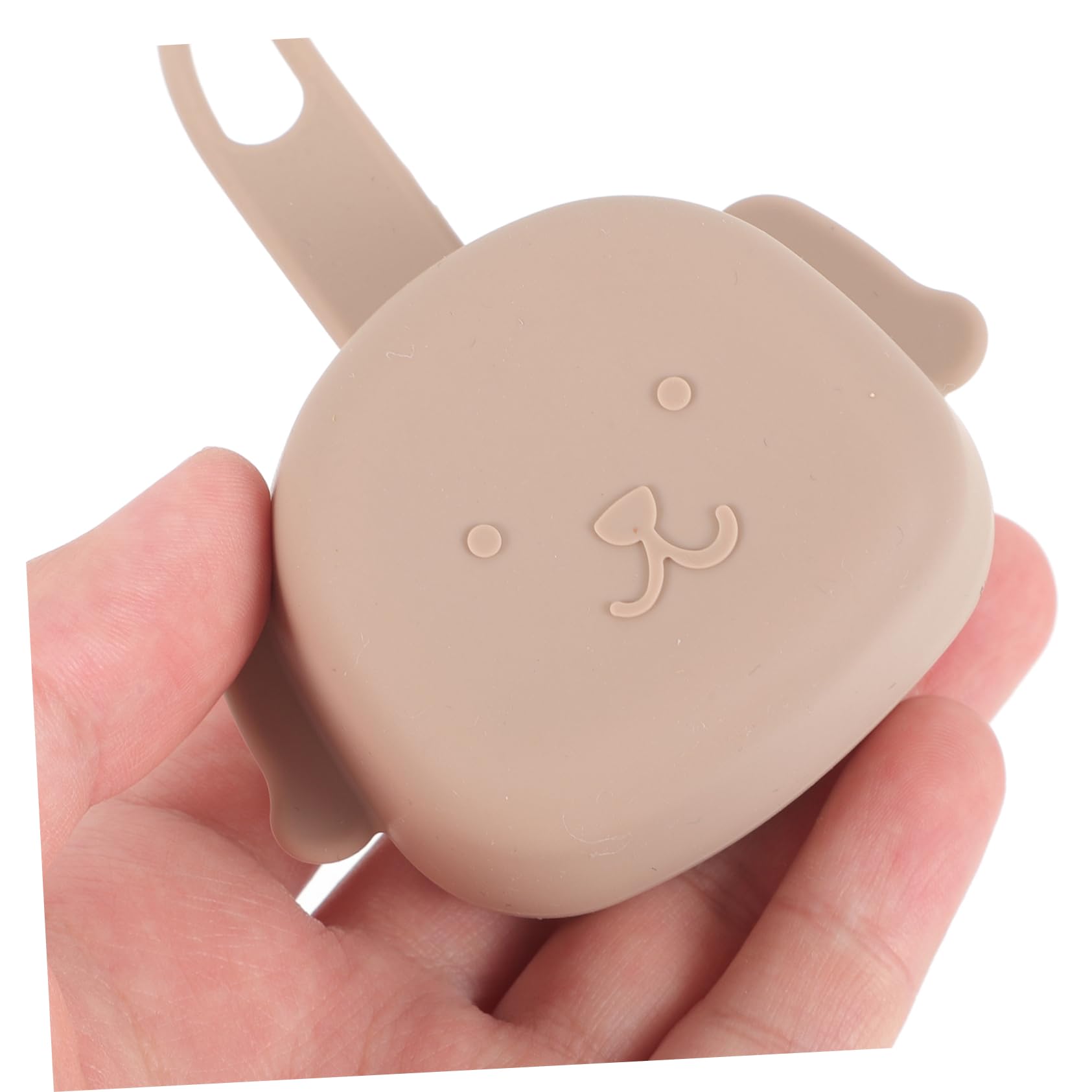 BESPORTBLE 5piezas Organizador De Chupetes De Silicona De Alimenticio Bolsa De Almacenamiento Para Chupetes Accesorio Para Carrito De Diseño De Dibujos Animados Fácil De Usar y Limpiar