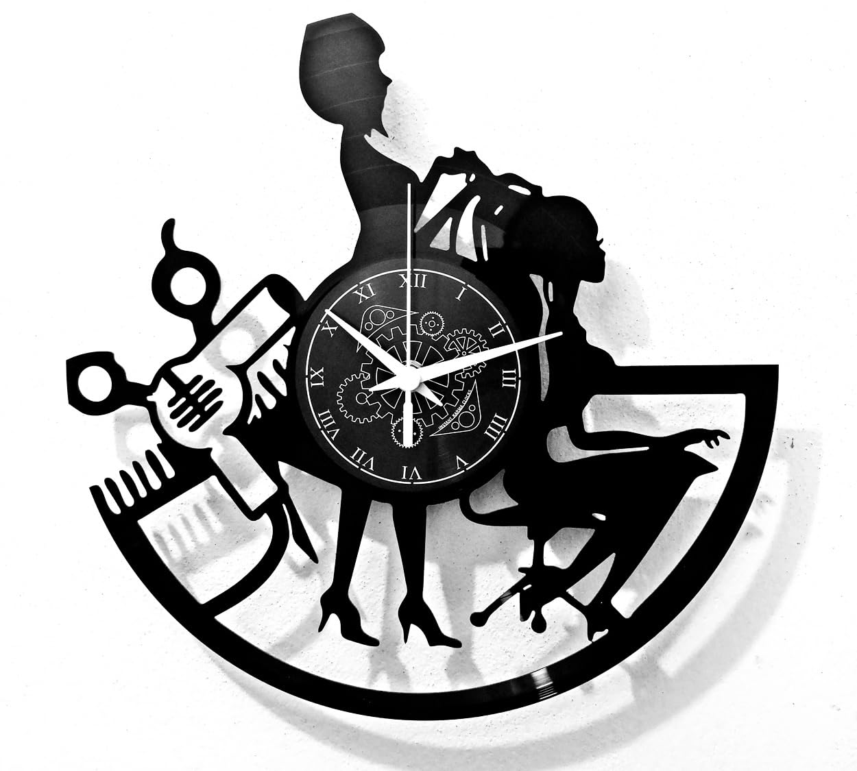 Instant Karma Clocks | Wall Clock | Hairdresser |Beauty Salon | Barber Shop | Beauty Center | Hairdressing Professional Stylist | Decorative Art