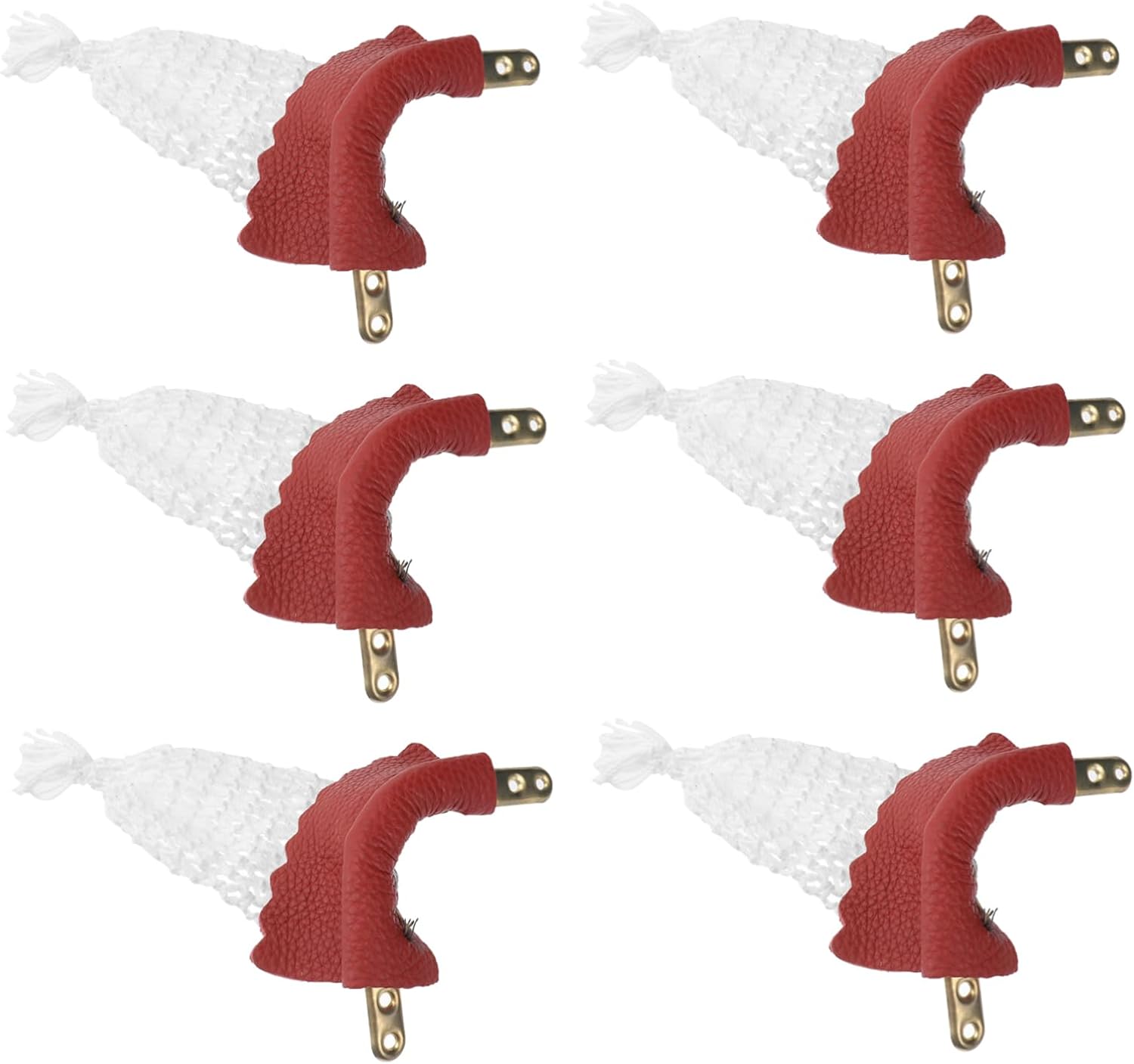 6pcs Billiard Net Bag Pool Table Pockets Replacement Snooker Pockets Leather Snooker Table Easy to Install