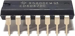 Juried Engineering CD4047BE CD4047B CD4047 CMOS Low-Power Monostable/Astable Multivibrator Breadboard-Friendly IC DIP-14 (Pack of 10)