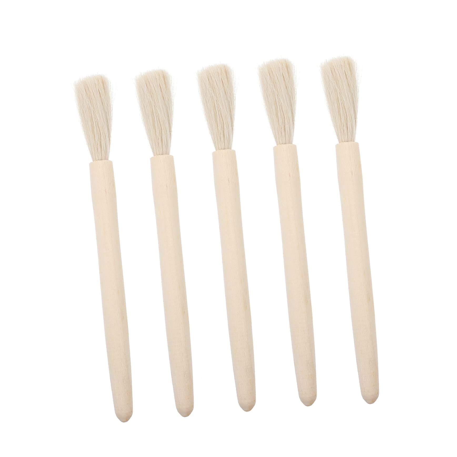 5pcs Laboratory Brush Laboratory Experiment Brush Balance Coffee Brush Electric Dust Mini Broom Study Brush Science School Brush for Cleaning Brush for Laboratory Wooden HOMOCONO