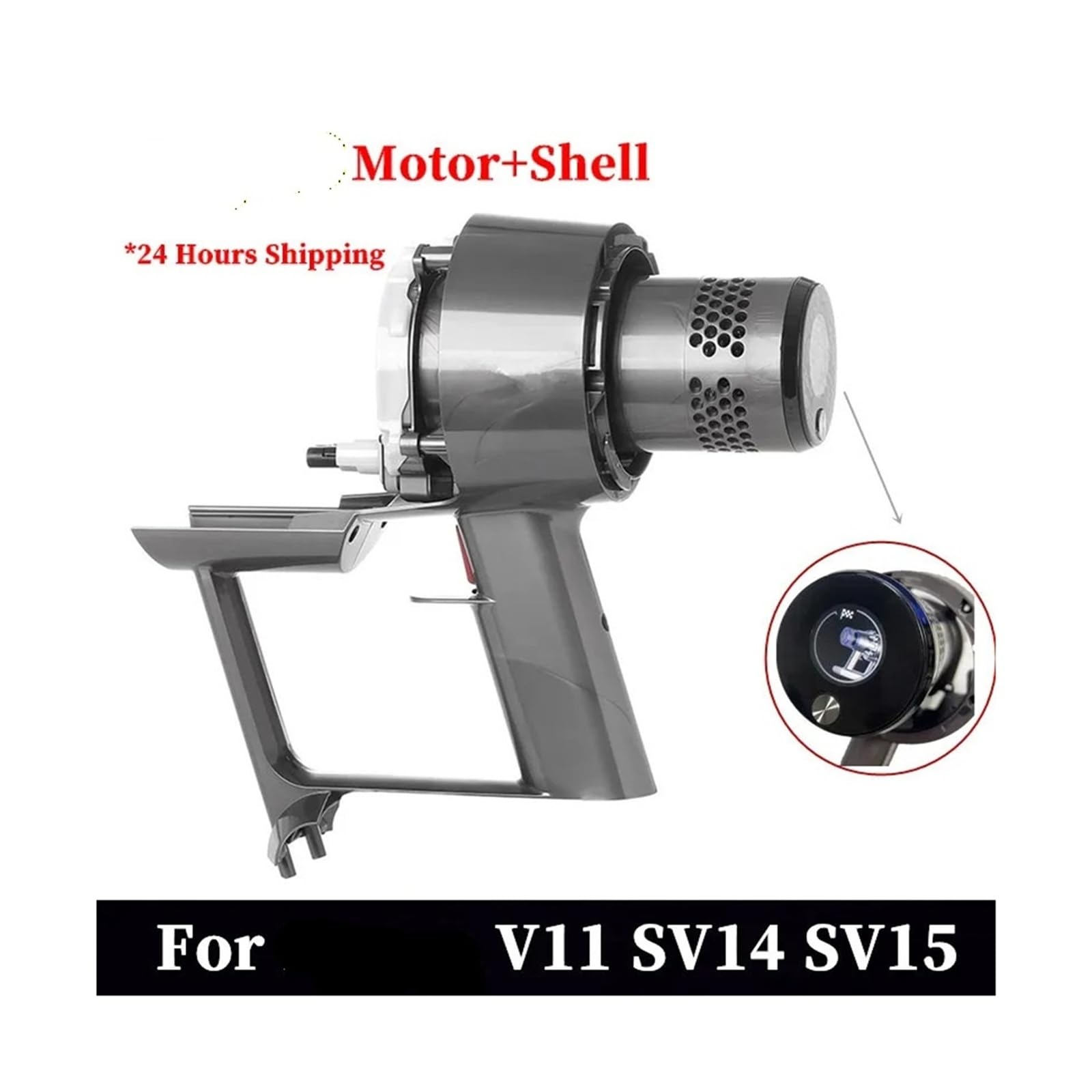 reemplazo de Motor Reemplazo del Conjunto del Motor V11, Compatible con Los Modelos Dyson SV14 Y SV15,.(Motor)