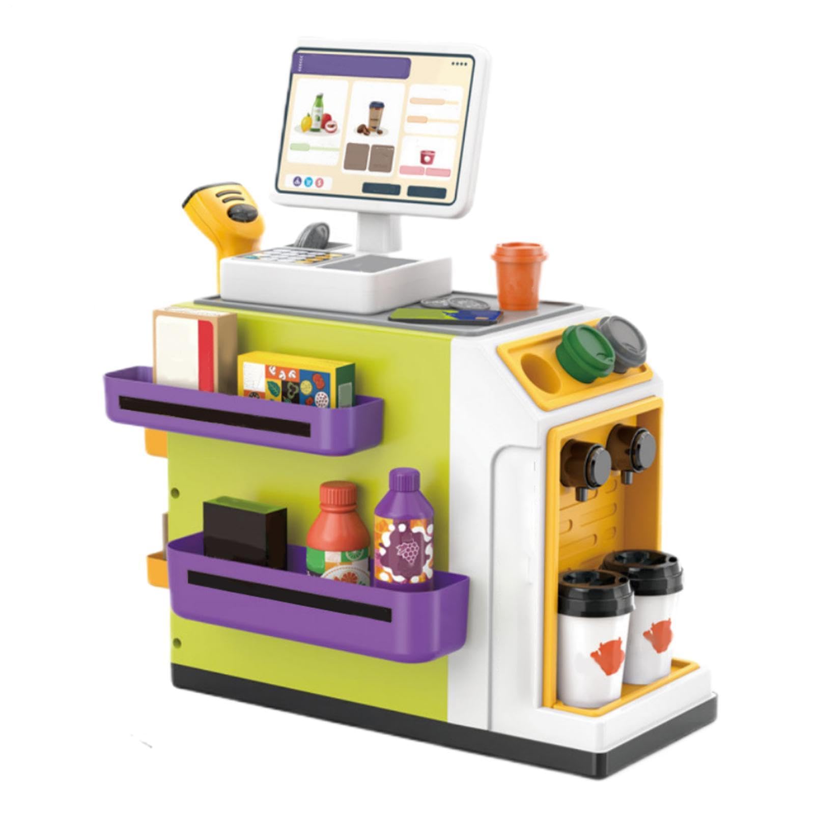 Banco del supermercato giocattolo Giocattolo Sensoriale Cartone Animato | Realistico Giocattolo Sensoriale Bambini Spesa Cartone Animato Per Casa, Asilo, e Scuola 'Infanzia