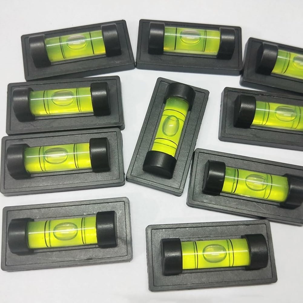 4Pcs Magnetic RV Standard Levels Bubble Spirit Level RV Levelers Leveling Tools Use for Camper, Travel Trailer