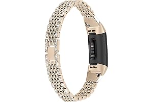 Hopply Compatible with Fitbit Charge 3 /Charge 4 Bands for Women Girl