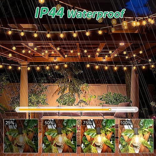 SUNSGNE 25 Pack G40 LED Light Bulbs, E12 Candelabra Base Bulb, 0.6W LED Bulbs Equivalent 7W Edison Bulbs - Image 4