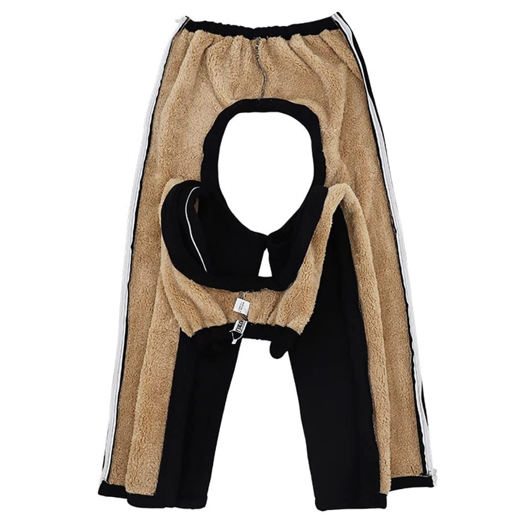 Pantaloni per Cura Dell'incontinenza, Pantaloni Paziente Abbigliamento per La Cura del Paziente, Abbigliamento per Disabili Pazienti Anziani Chirurgia A,X-Large
