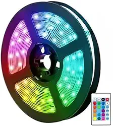 Fita De Led RGB 5 Metros 5050 Ip65 60 Led/m Com Controle