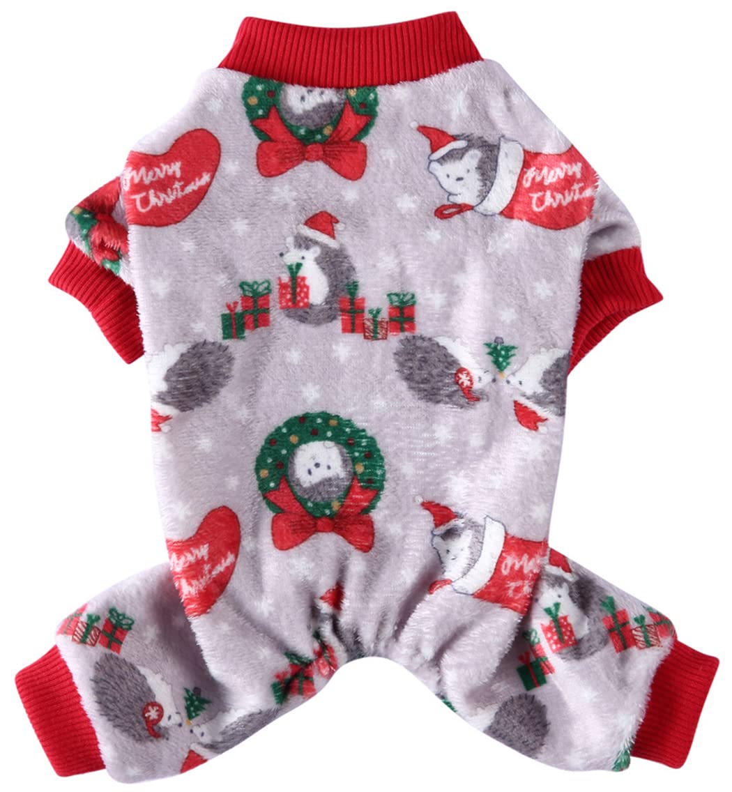 Xiaoyu Hond Trui Huisdier Kleding voor Honden Kerst Rendier, Zwart, XL