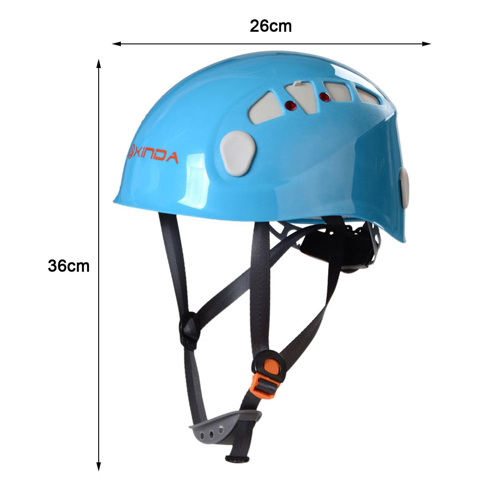 Casque d'escalade avec Trous de Ventilation offrant Une Excellente respirabilité Lors d'activités en Montagne. pour travaux arboricoles. Équipement