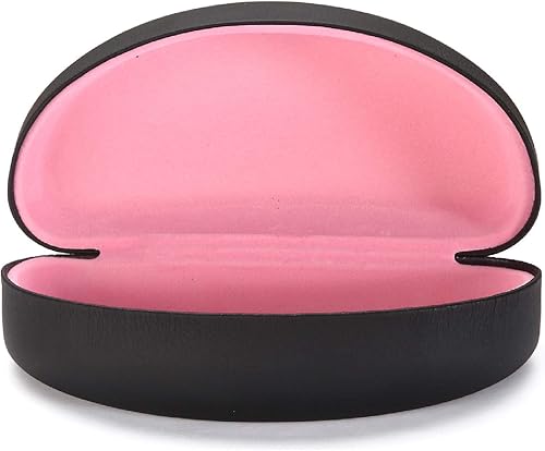 Funda para gafas de sol, tamaño grande, se adapta a la mayoría de lentes grandes y lentes de sol