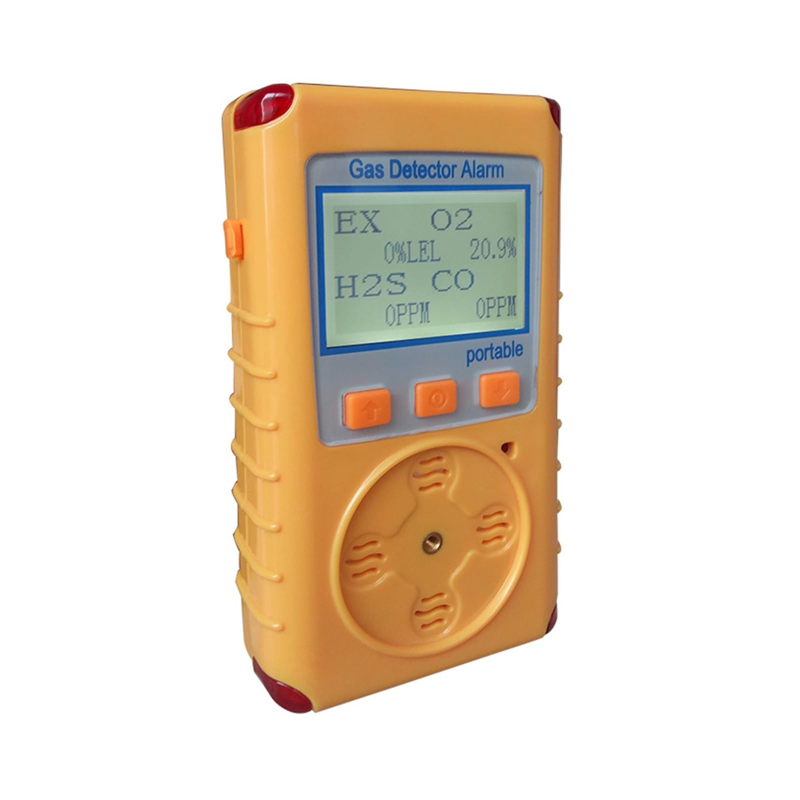 Zadccs One Color Gas Detector, Portable Gas Detector Kp826 Digital Multigas For Lel(Ex) O2 Co H2s