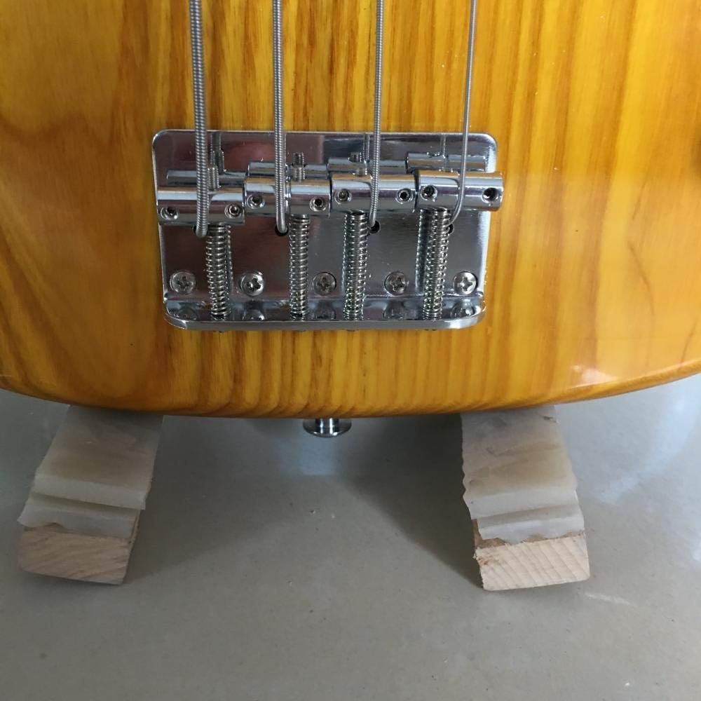 Buy LYNLYN Guitars Yellow High Precision Bass Guitar Strings, Aluminum Wooden Body, White