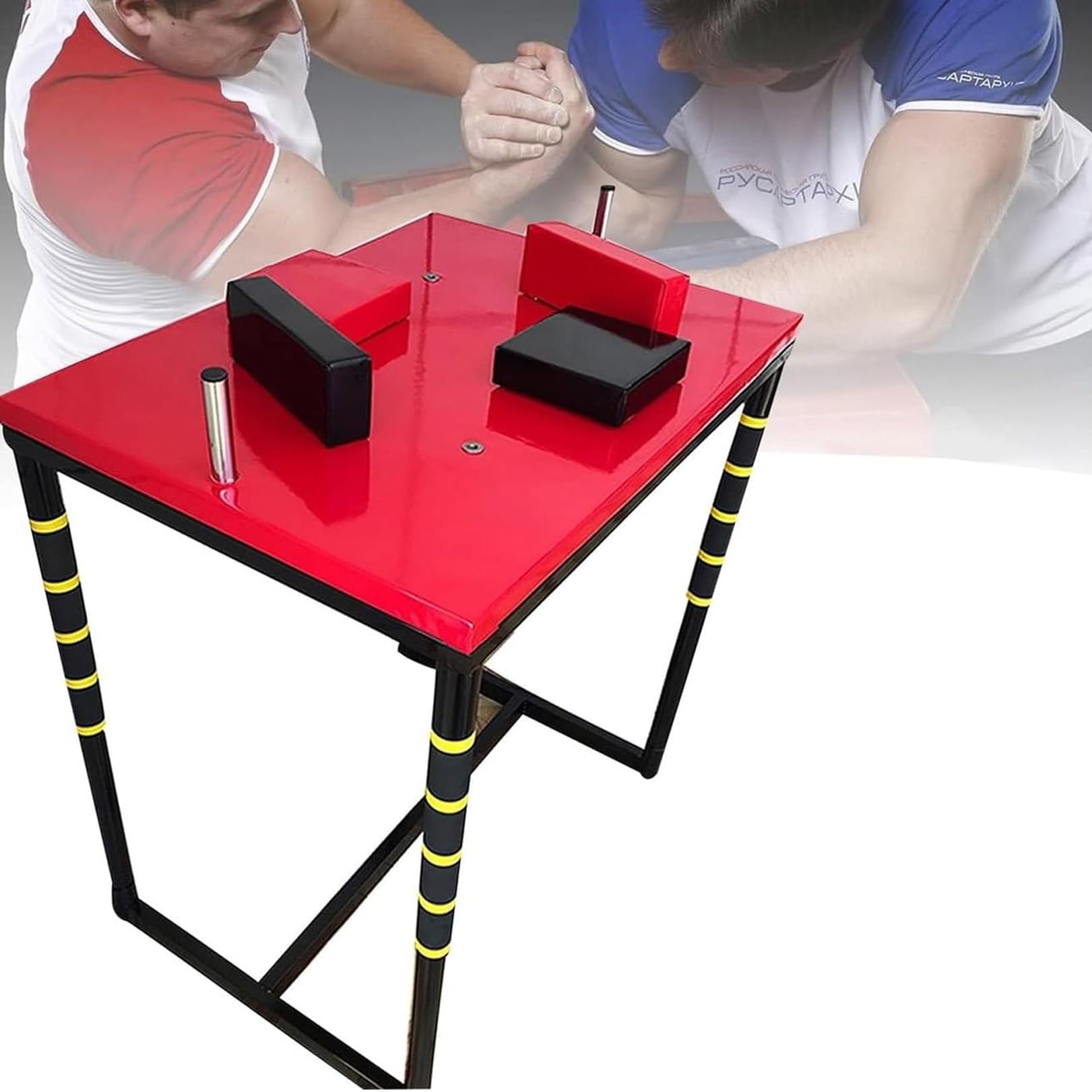 Table Bras De Fer Professionnelle DYJD – Acier, Réglable Gaucher/droitier, Hauteur 102 Cm, 21 Kg