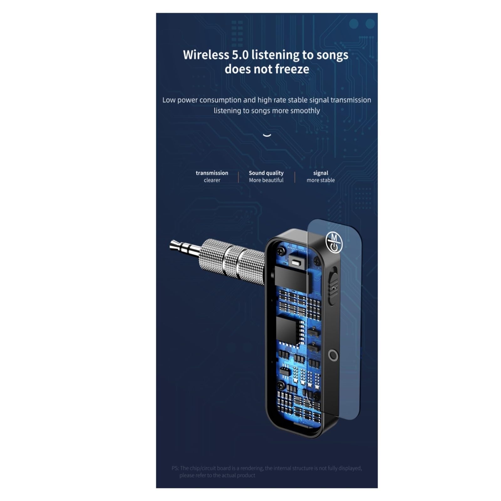 2 W 1 Bluetooth Nadajnik Odbiornik Jack Bezprzewodowy Adapter Audio Do Samochodu Muzyka Audio Słuchawki Odbiornik Zestaw Głośnomówiący Precyzyjne Strojenie