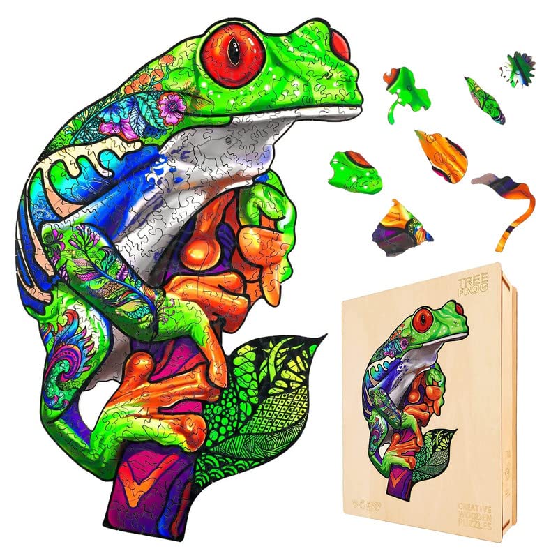 Wooden Puzzles for Adults, Unique Animal Shape Wooden Puzzle, Gifts for Christmas, Birthday, Anniversary, Thanksgiving, Halloween, Wall Home Decor, 23.6 * 15.6Inch, 575 Pieces, X-Large Size