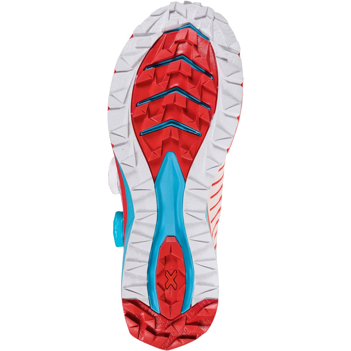 La Sportiva Jackal II Boa Woman White/Hibiscus, Zapatillas de Trail Running Mujer