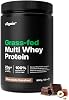 Vilgain Grass-Fed Multi Whey Protein-77% whey Concentrate, Isolate and Casein, Works Immediately After Training and in case of prolonged Protein Deficiency 900g, Chocolate Hazelnut