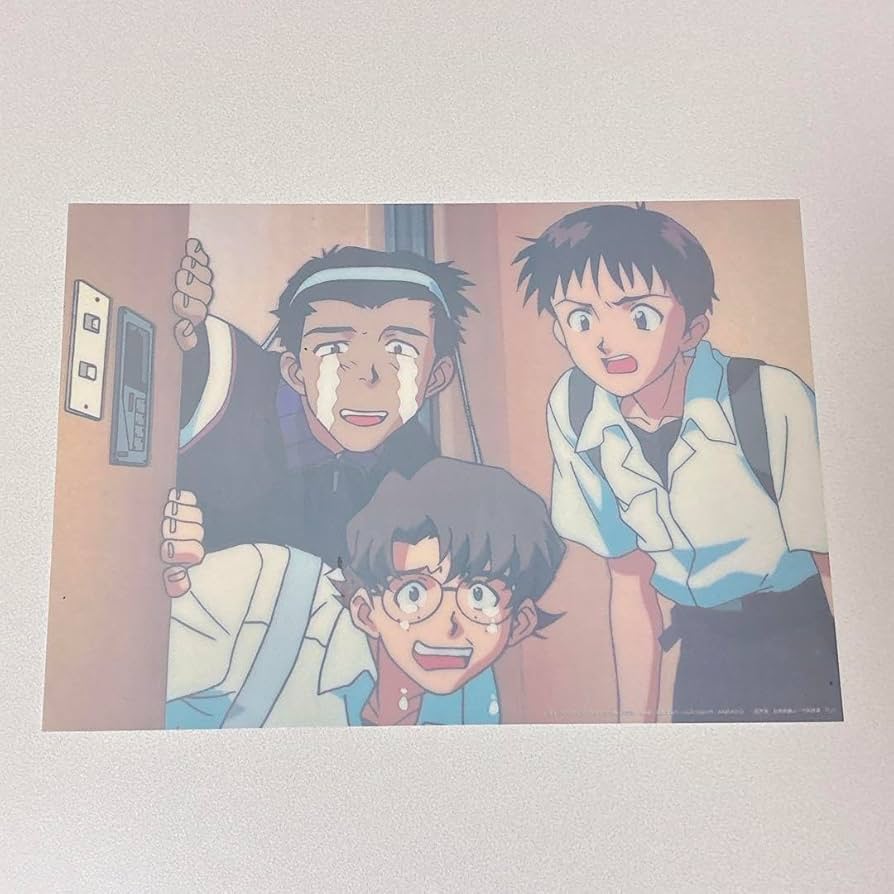 エヴァンゲリオン セル倶楽部 限定 手描きセル画 碇シンジ エヴァンゲリオン セル倶楽部 限定 手描きセル画 碇シンジ