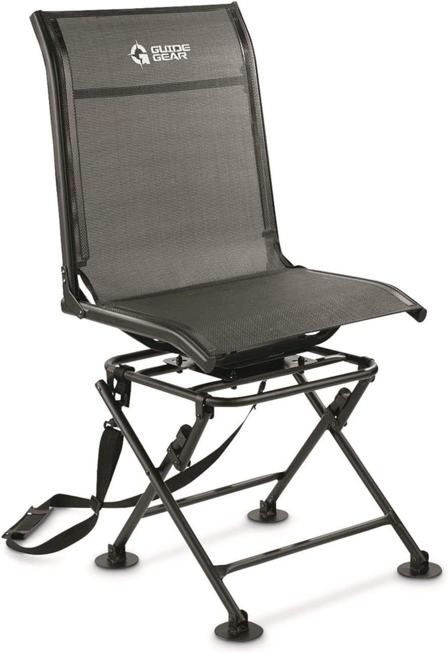 Guide Gear 360º Swivel Hunting Blind Chair, Lightweight