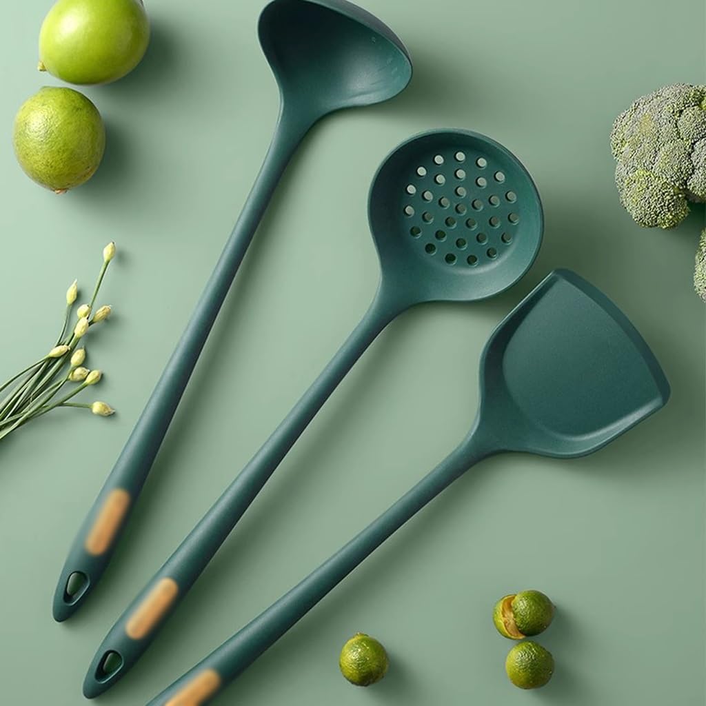 Set di Utensili da Cucina, for mestolo da Cucina con Padella Antiaderente e spatole for Wok