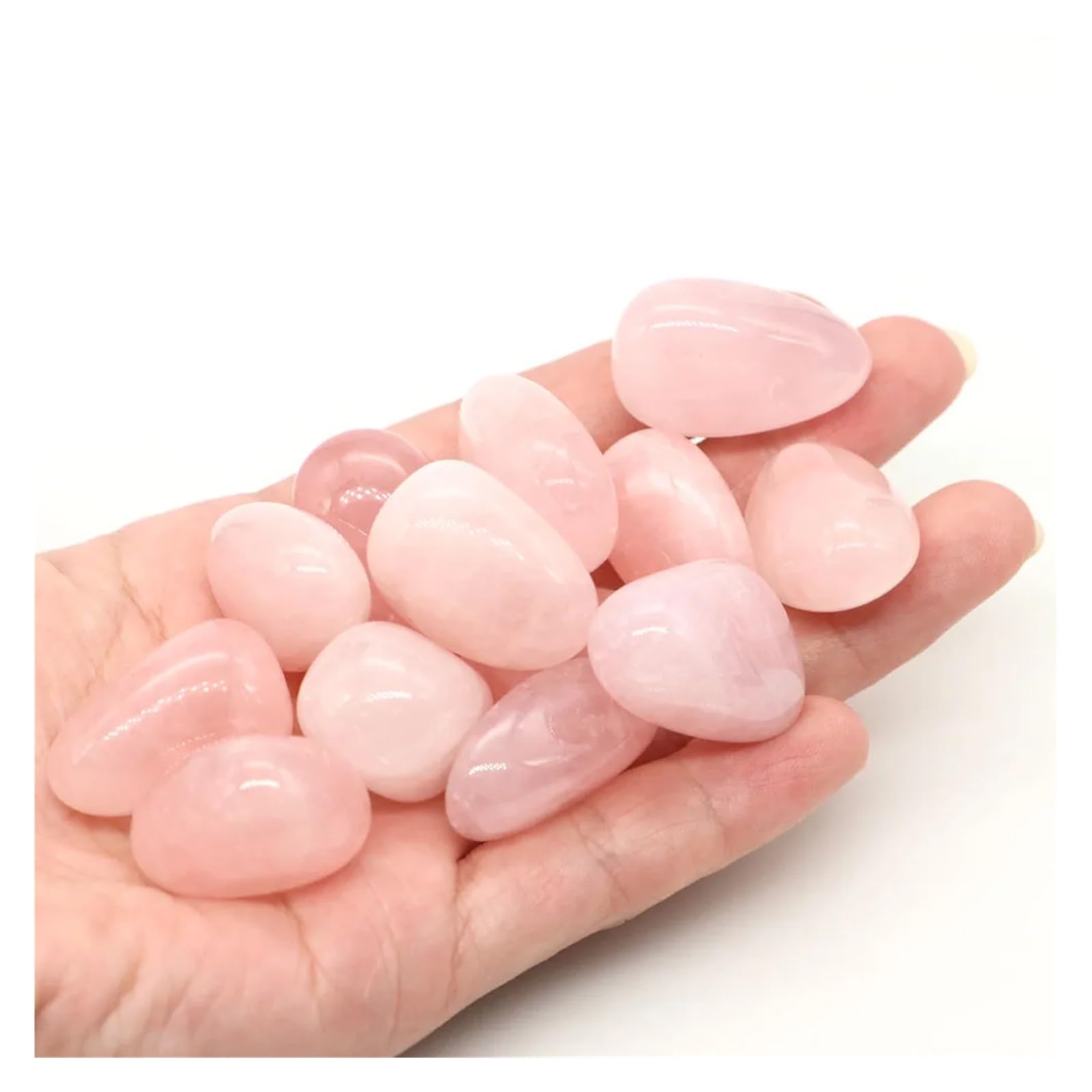 Piedras de Grava para peceras, Rocas pulidas caídas, Piedras Preciosas, Cristales, Acuario, jardín, Multicolor, 50g-1000g(Color 28,500g)