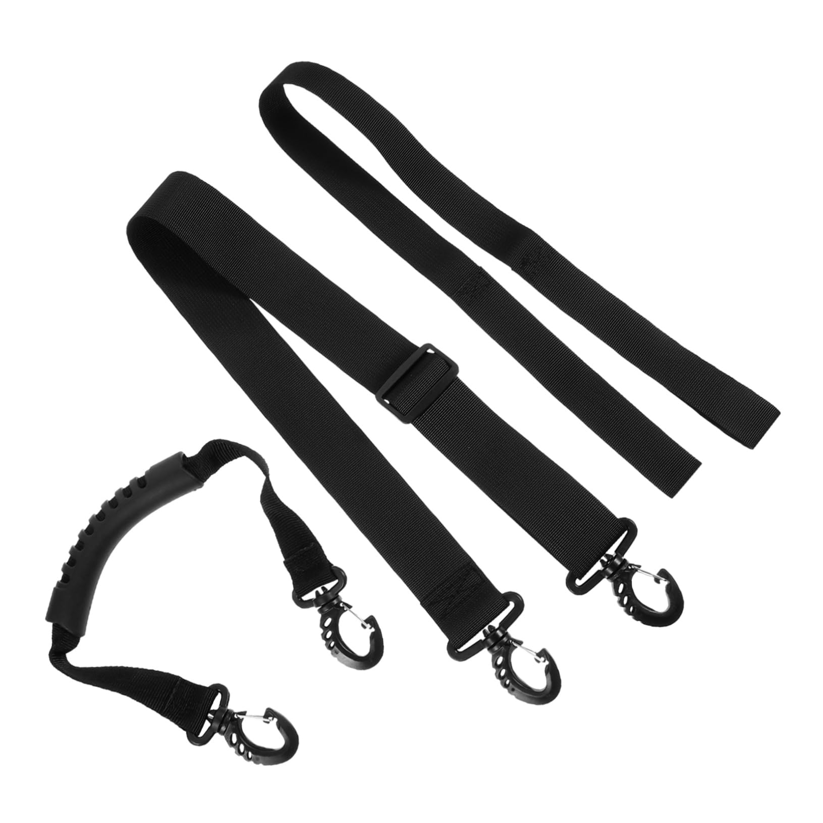 FOYTOKI 3 Pack Ski Boot Straps Adjustable Skiing Training Strap Closure Boot Carrier Leash for Snowboard