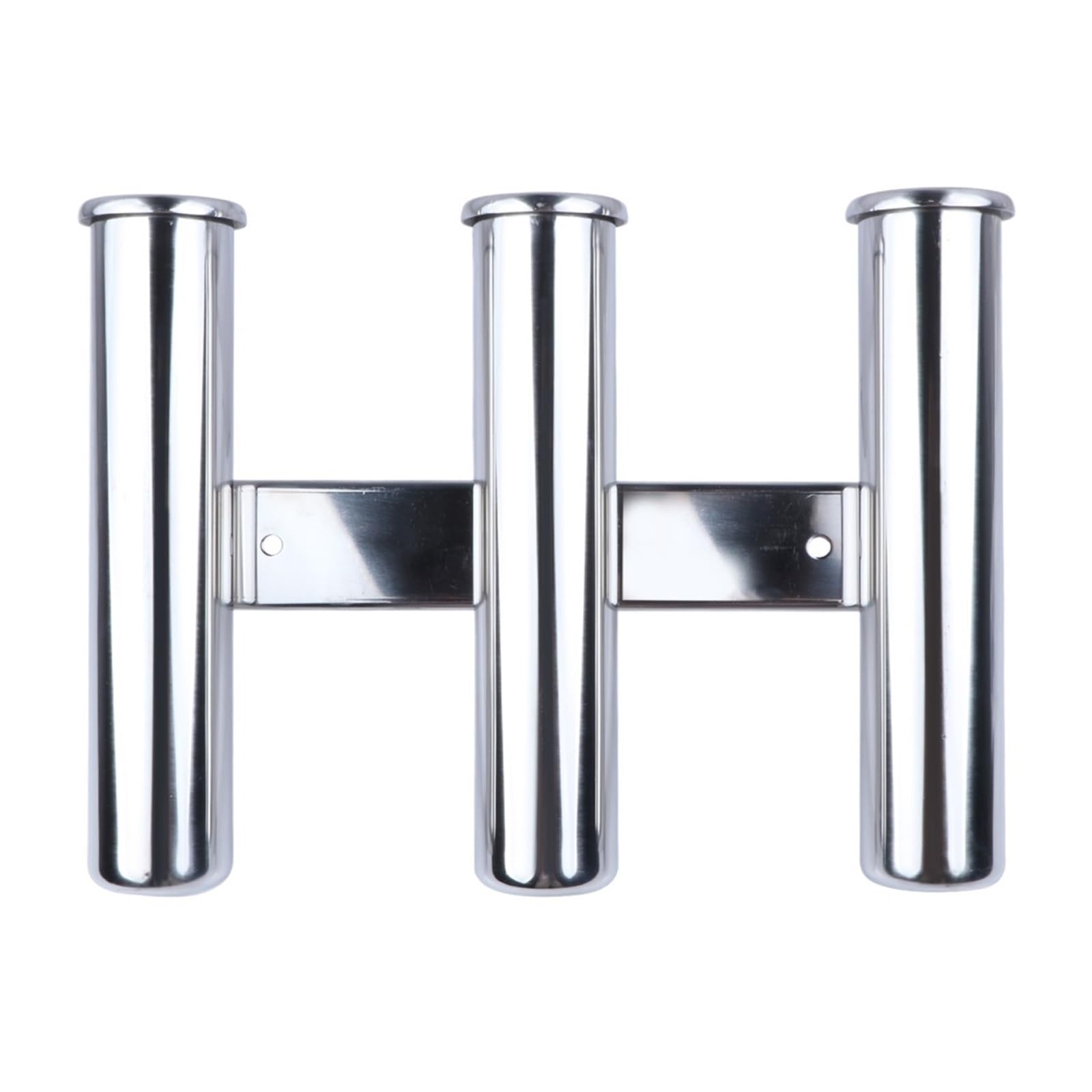 SUBLXPoten Stainless Steel Fishing Rod Holder Boat Accessories Outboard Motor Stainless Steel Fishing Rod Holder Rack Marine Pod(S3)