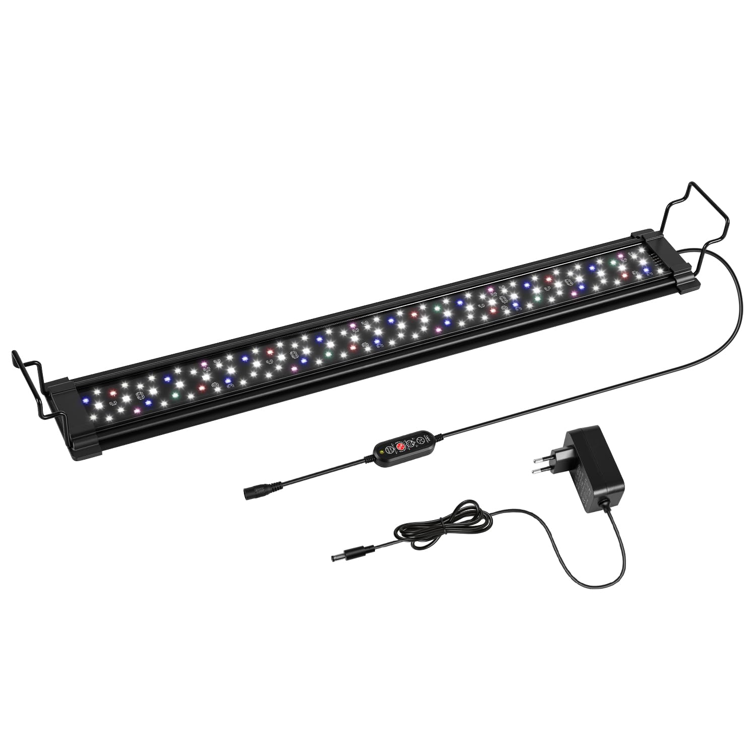Oświetlenie akwarium, IP66, 24 W, lampa do akwarium, 60-80 cm