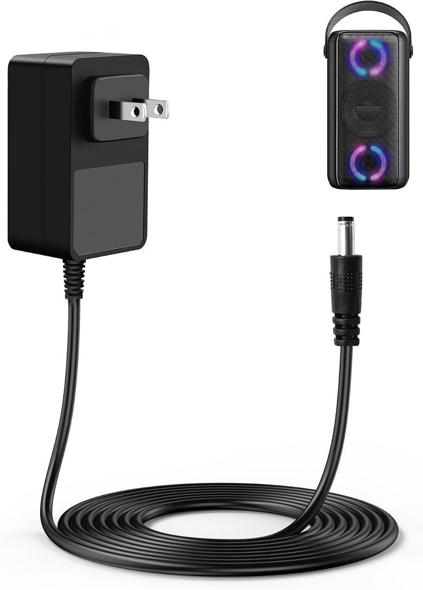 Cargador para altavoz portátil Soundcore Rave Mini A3390 Soundcore | Adaptador de altavoz, compatible con Soundcore Rave Mini, A3390, A3390Z11, A3390H12, fuente de alimentación de Altavoz Bluetooth resistente al agua