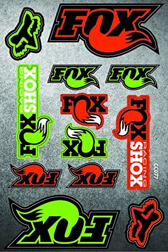 Foxing Sticker Amazon.com - Waterproof Sticker Set Compatible with Fox Racing Shox ...