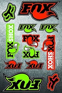 Amazon.com - Waterproof Sticker Set Compatible with Fox Racing Shox ...